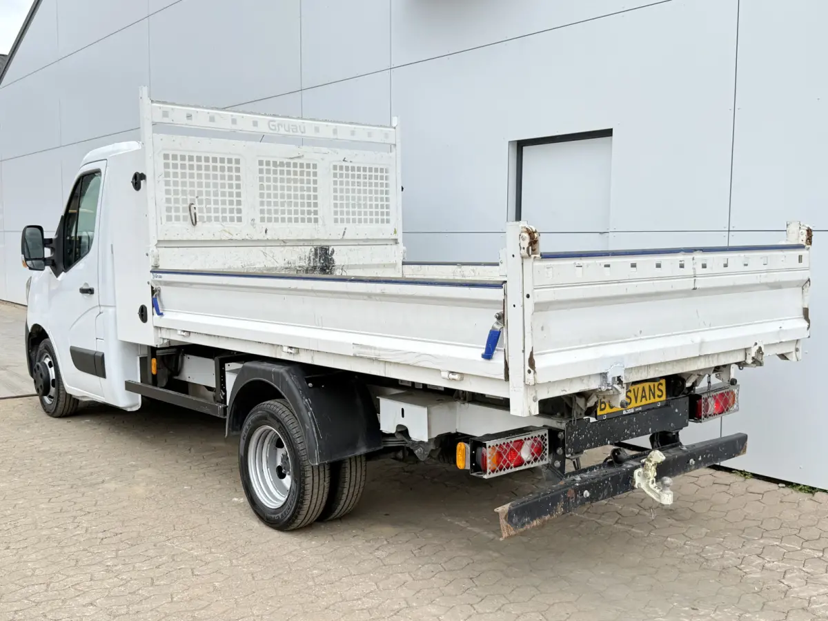2.3 DCI 130PK Kipper Dubbellucht Kist 3,5t Trekhaak Airco Cruise Control Tipper Benne