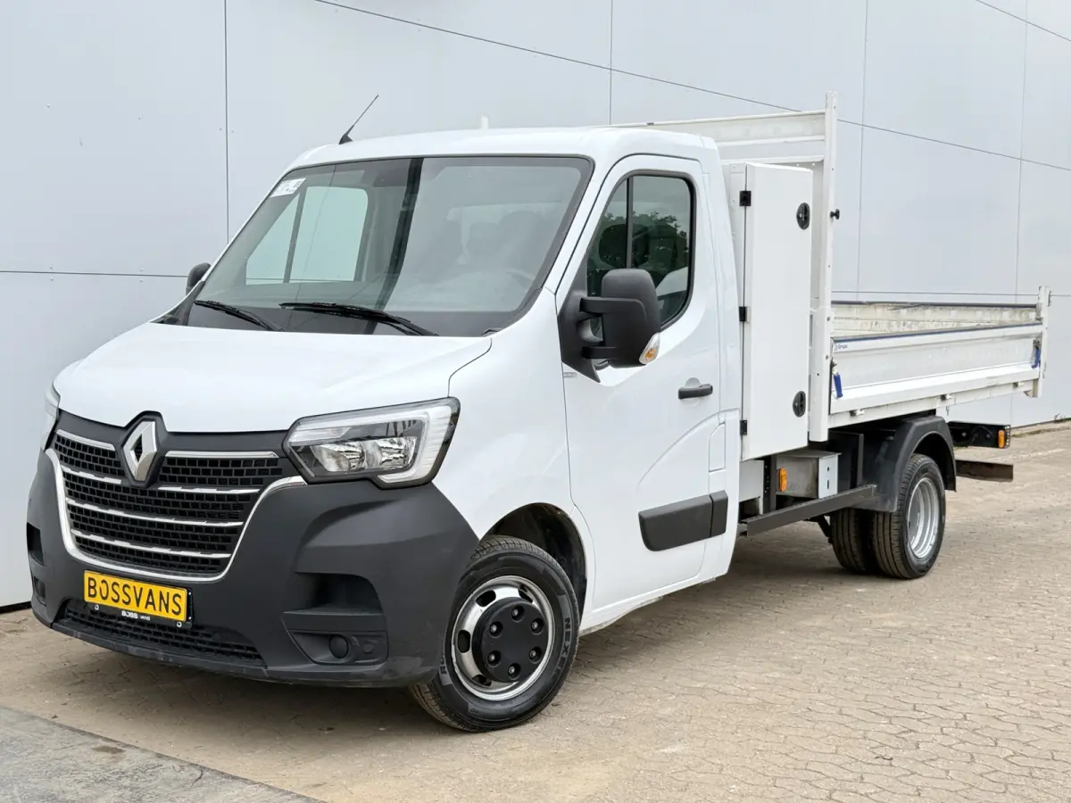 2.3 DCI 130PK Kipper Dubbellucht Kist 3,5t Trekhaak Airco Cruise Control Tipper Benne