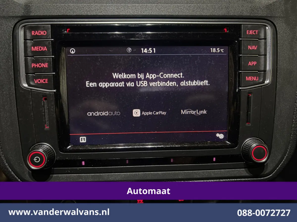 2.0 TDI 102pk Automaat L1H1 Euro6 Airco | Navigatie | Apple Carplay | Cruisecontrol | 1500kg Trekhaak Android Auto, Parkeersensoren