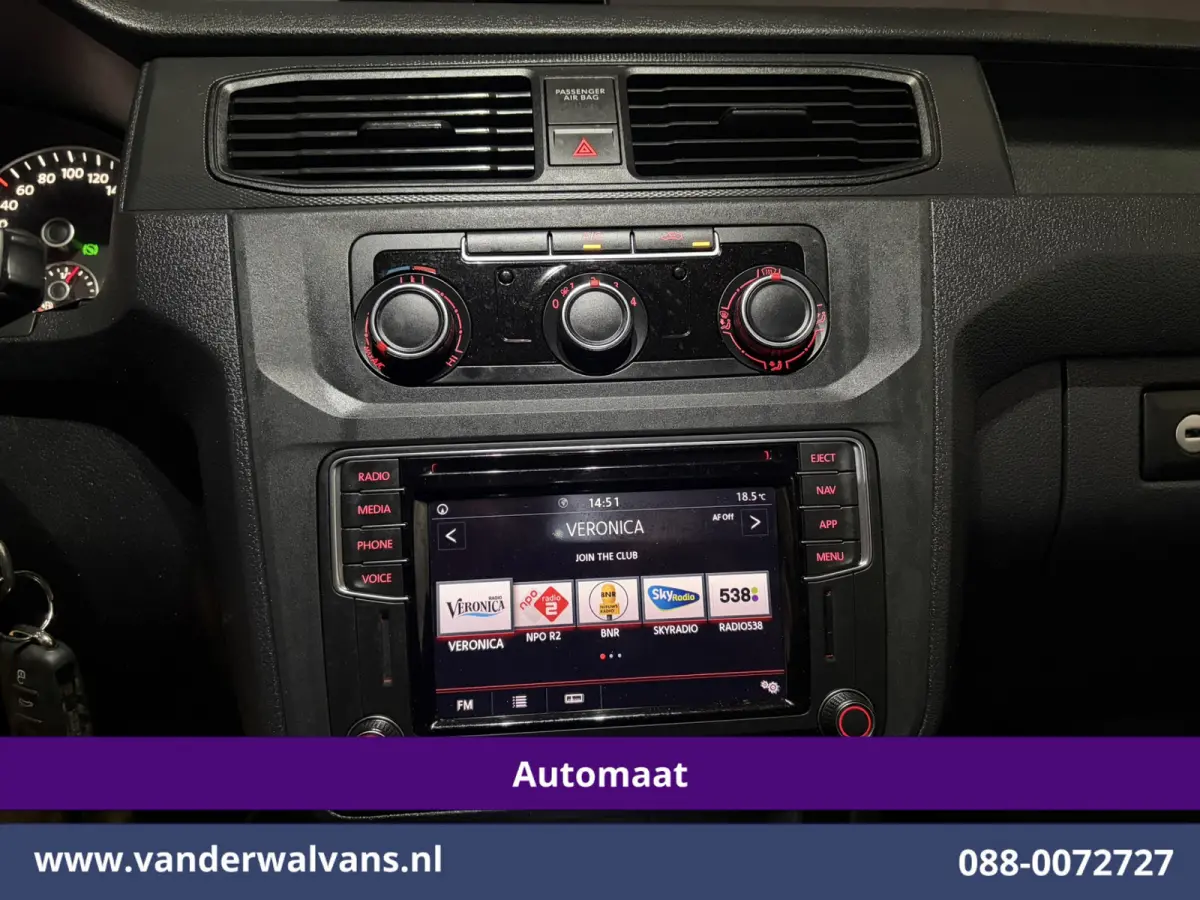 2.0 TDI 102pk Automaat L1H1 Euro6 Airco | Navigatie | Apple Carplay | Cruisecontrol | 1500kg Trekhaak Android Auto, Parkeersensoren