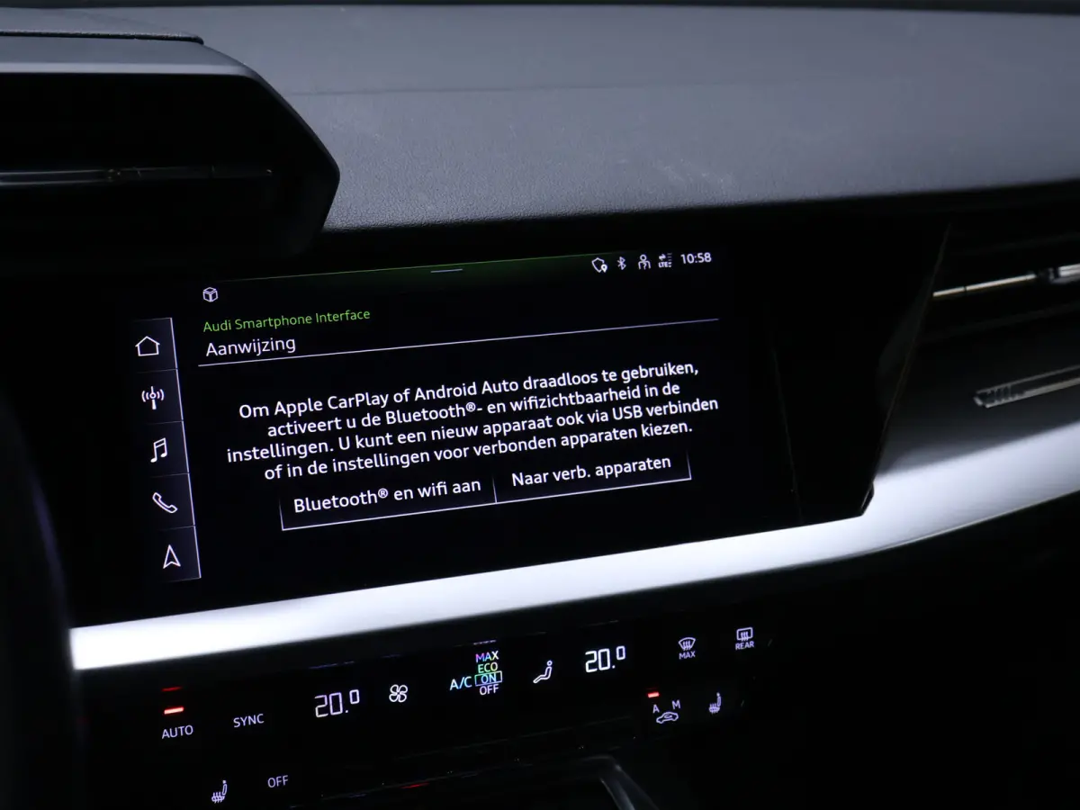 35 TFSI Sport Black Edition [ADAPTIVE CRUISE, BANG & OLUFSEN, HEAD-UP, APPLE CARPLAY, TREKHAAK AFNEEMBAAR, ANDROID, MEMORY SEATS, STOELVERWARMING, VOL LEDER, PDC V+A, CLIMATE, NIEUWSTAAT]