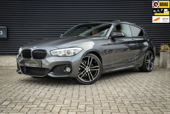 118i Edition M Sport Shadow High Executive | Schuifdak | Leder | Clima | CC | Metalic | Navi prof. | Mooi! |