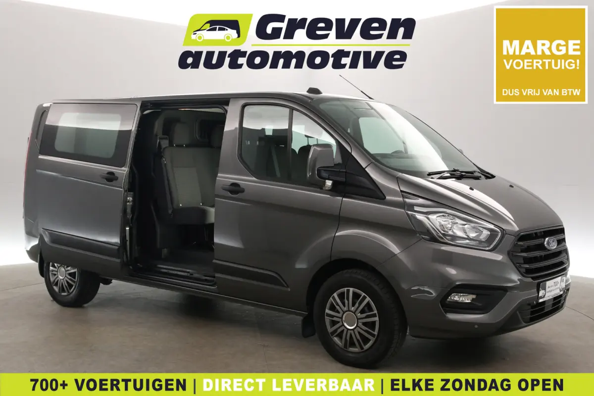 2.0 TDCI L2H1 | DC | 6 Zits | Marge | Airco | Cruise | Parkeersens. | Trekhaak