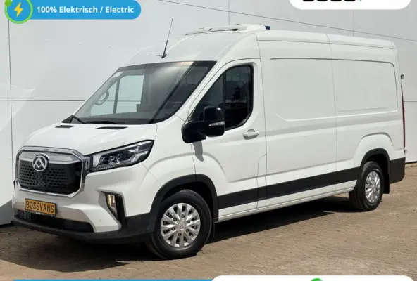 89 kWh 204PK L3H2 Elektrische Koelwagen Vriezer Dual Thermo King -22°C/22°C Camera Cruise Control Apple Carplay Parkeersensoren Koel Koeler Kühl Kühler Kühlwagen Kühlkasten Frigo Vries