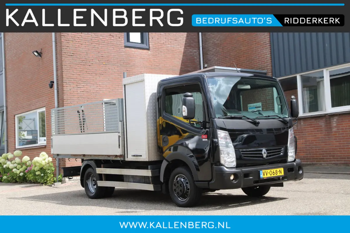 RENAULT Kipper / Dubbel lucht / Trekhaak / Airco / met opbergkast