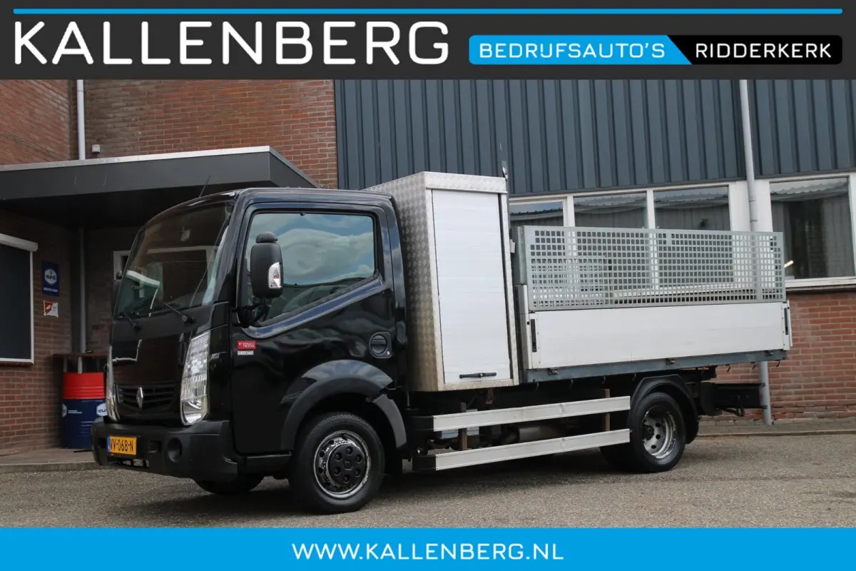 RENAULT Kipper / Dubbel lucht / Trekhaak / Airco / met opbergkast