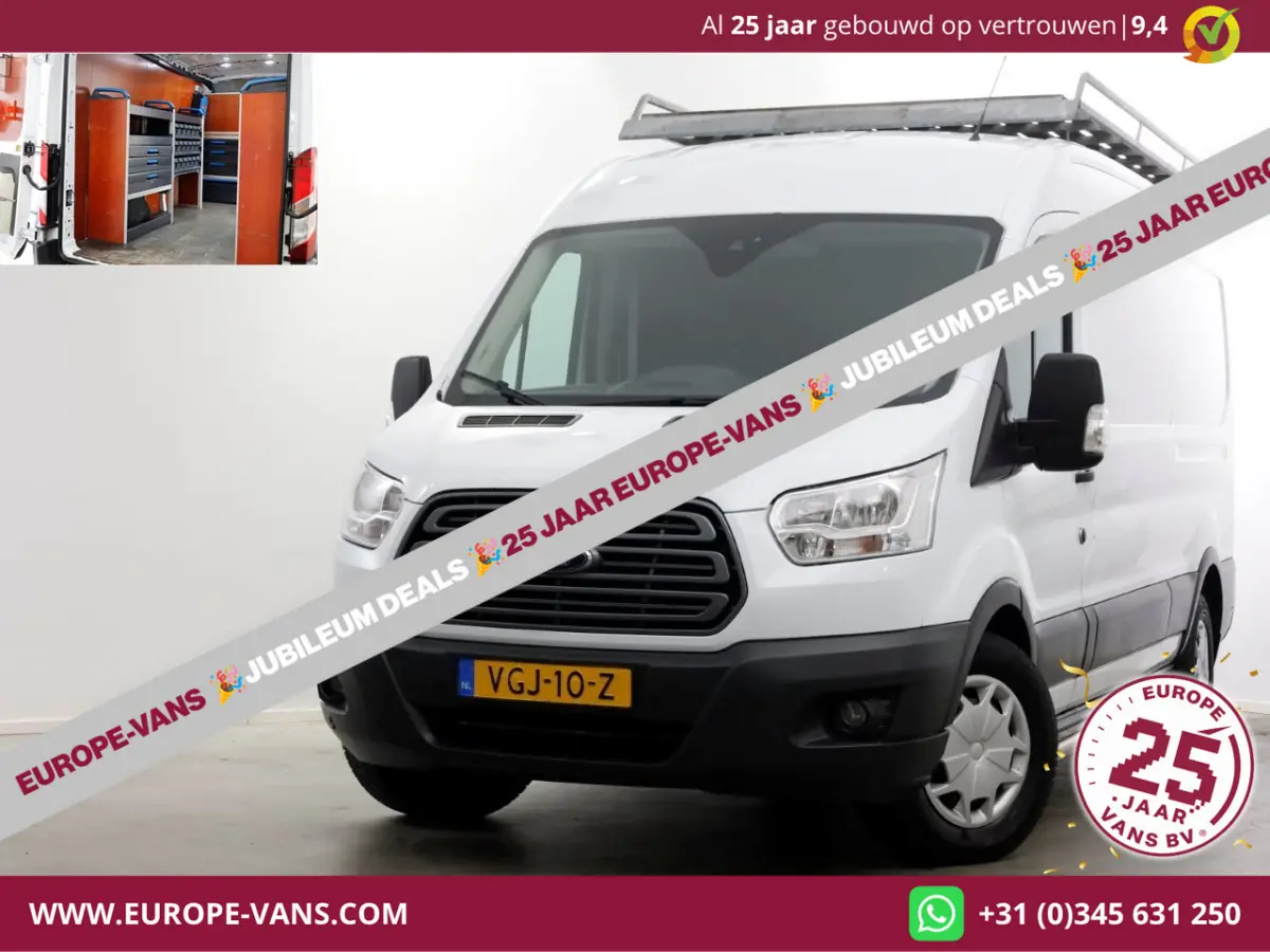 350 2.0 TDCI 130pk L3H2 Trend Inrichting/230V/Trekhaak 2800kg 07-2020