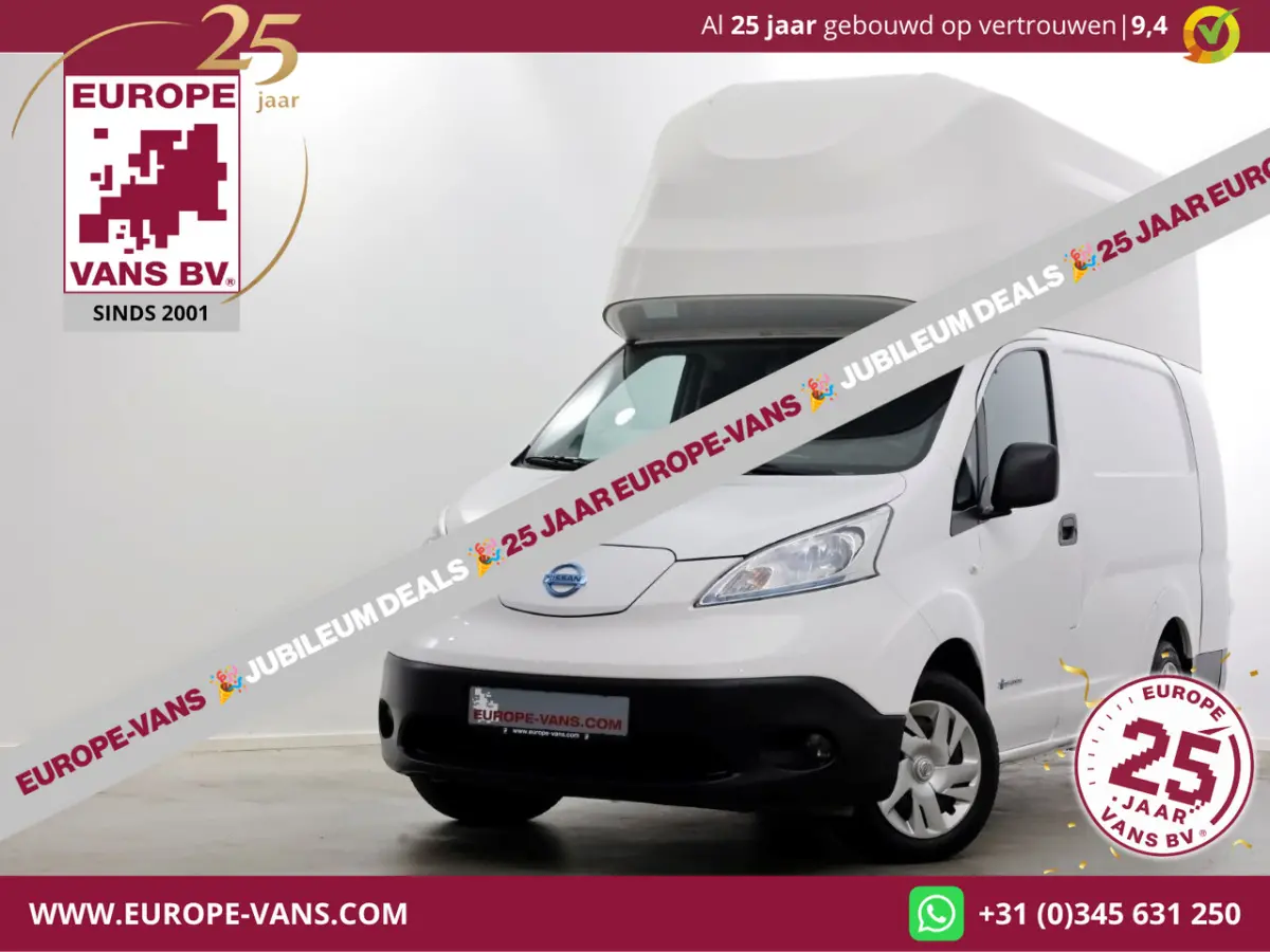 e-NV200 L2H2 Optima 40 kWh 100% Elektrisch Snellader WLTP 200km SOH 89% 08-2021