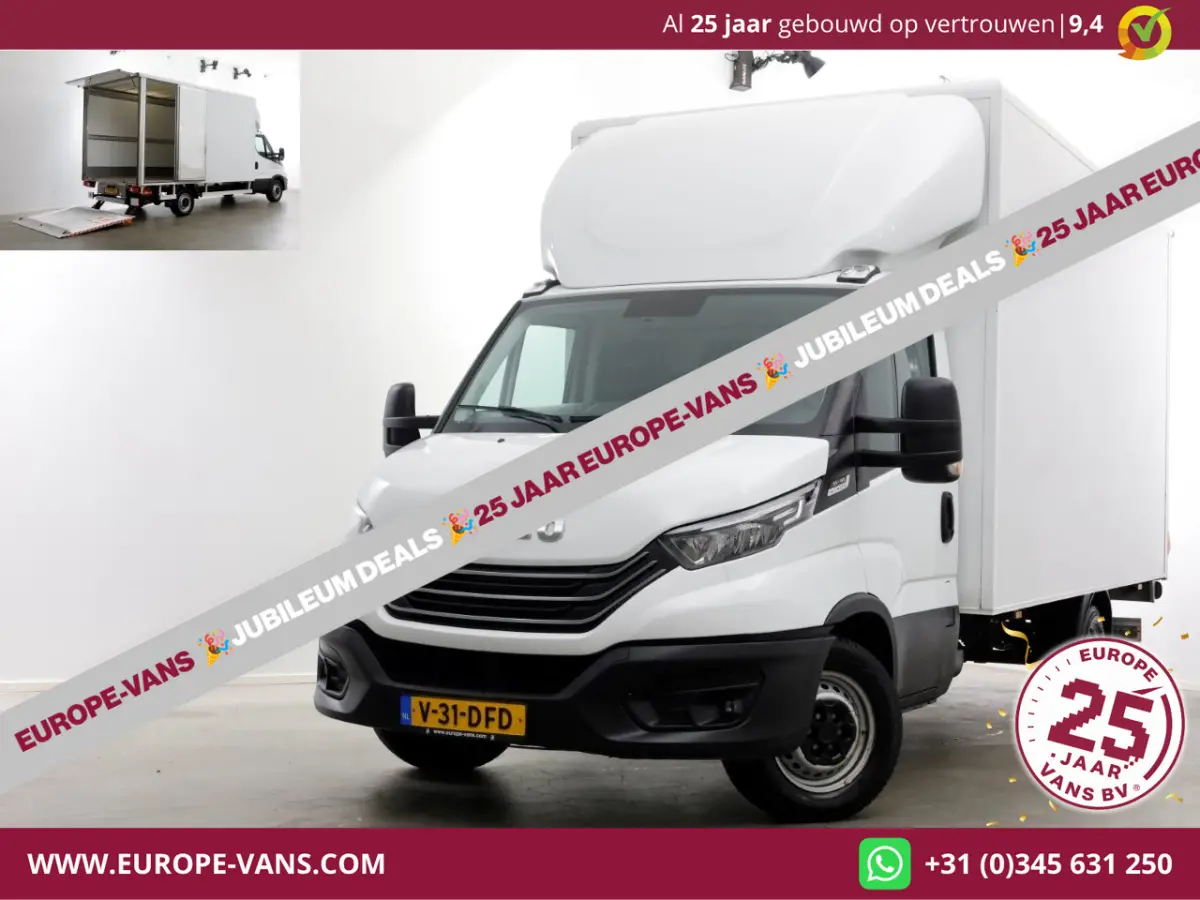 35S16 3.0 160pk HiMatic Automaat Bakwagen met laadklep en zijdeur 02-2024