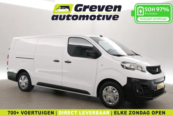 Peugeot e-Expert 75 kWh L3H1 | Snelladen | SOH 97% | Airco | Cruise | Carplay | 3 Zits | Parkeersens.