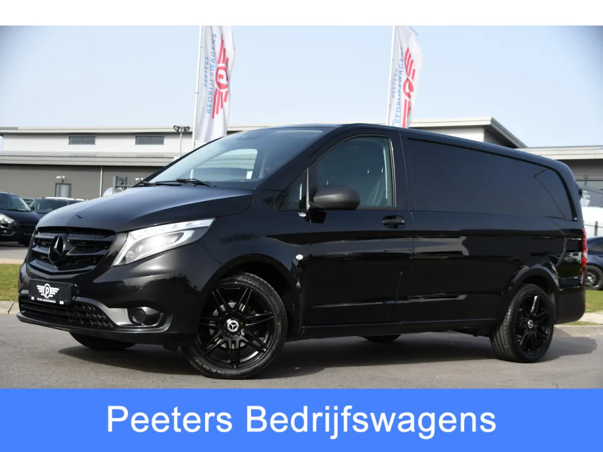 116 CDI L2 Black Edition Camera, Cruise, LED, 164pk, Trekhaak, Leder, Multimedia, Automaat, Sensoren, Uniek!