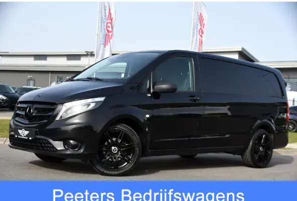 116 CDI L2 Black Edition Camera, Cruise, LED, 164pk, Trekhaak, Leder, Multimedia, Automaat, Sensoren, Uniek!