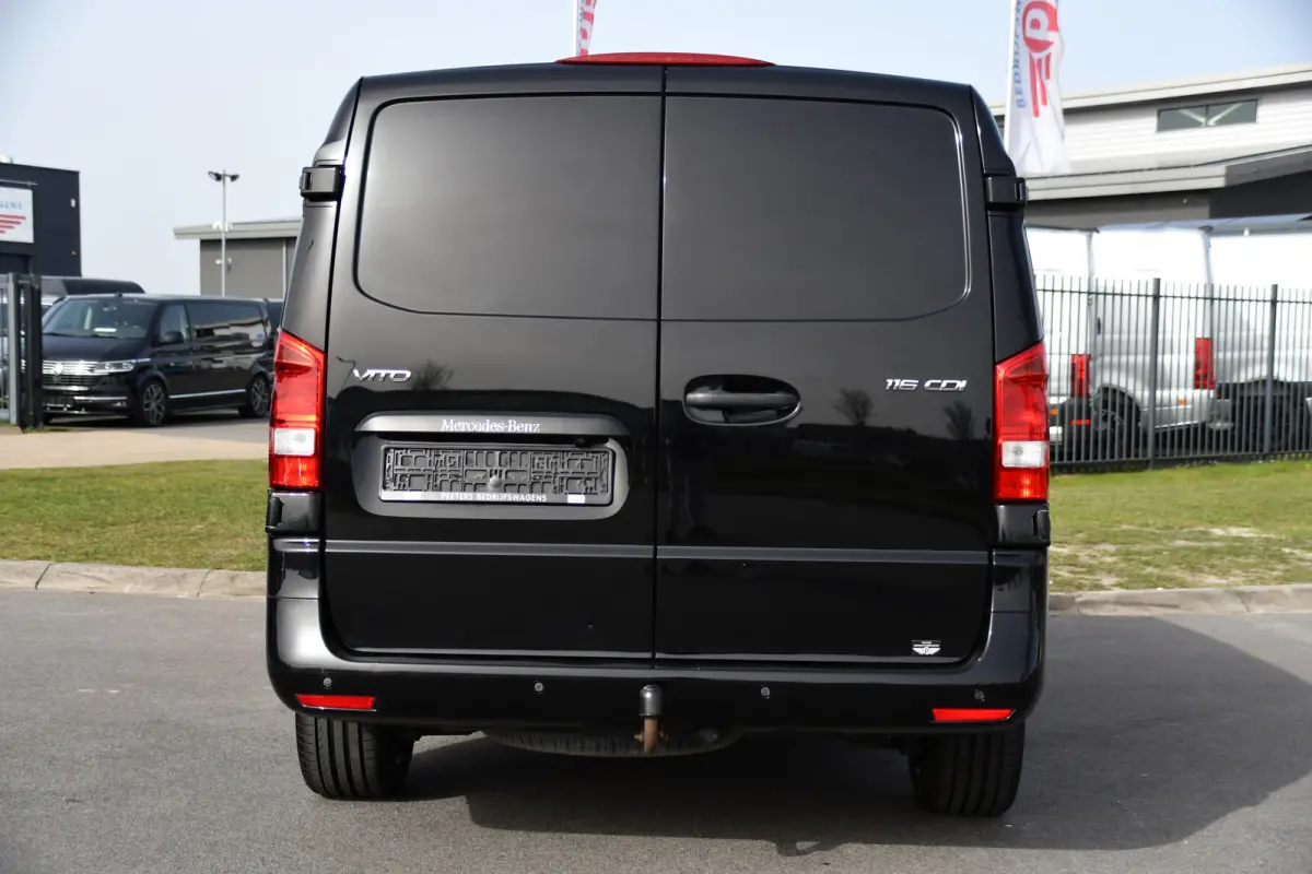 116 CDI L2 Black Edition Camera, Cruise, LED, 164pk, Trekhaak, Leder, Multimedia, Automaat, Sensoren, Uniek!