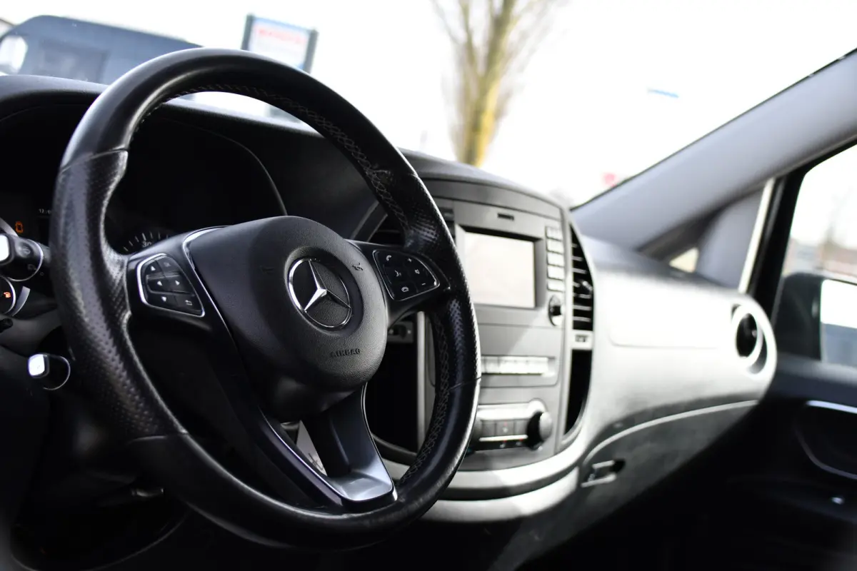 116 CDI L2 Black Edition Camera, Cruise, LED, 164pk, Trekhaak, Leder, Multimedia, Automaat, Sensoren, Uniek!