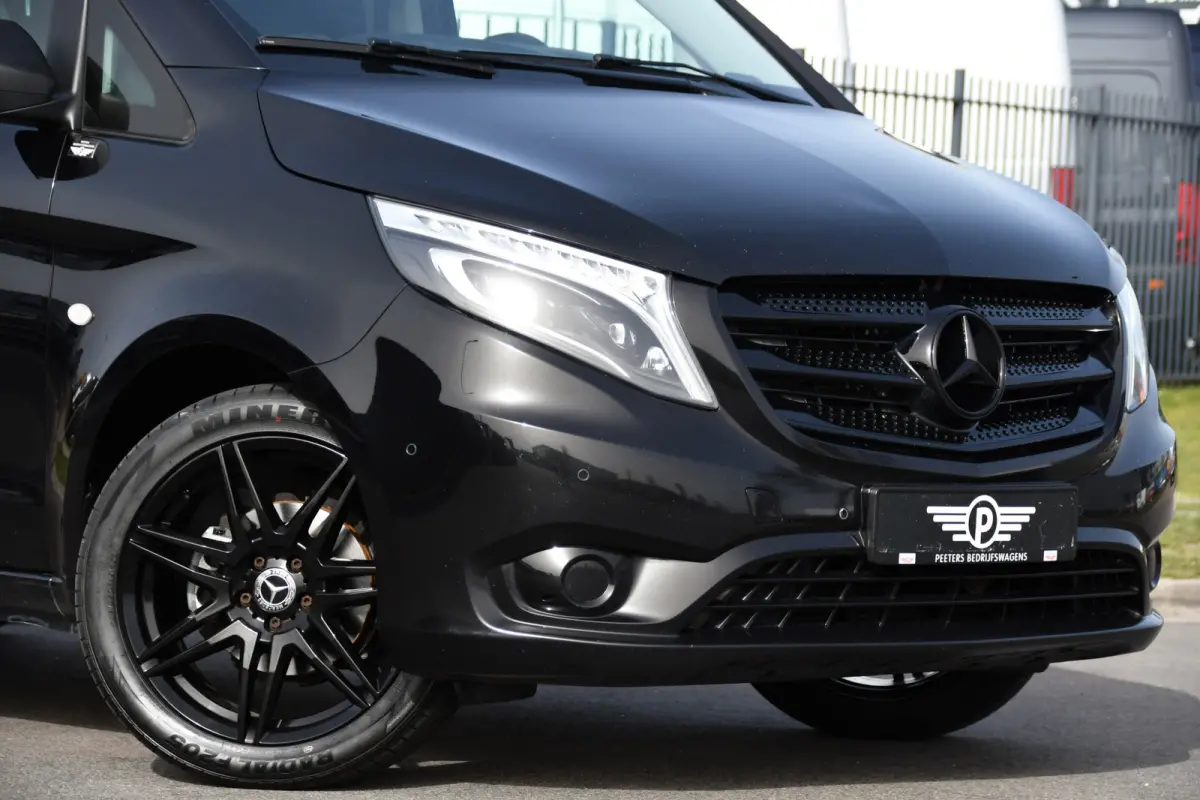 116 CDI L2 Black Edition Camera, Cruise, LED, 164pk, Trekhaak, Leder, Multimedia, Automaat, Sensoren, Uniek!