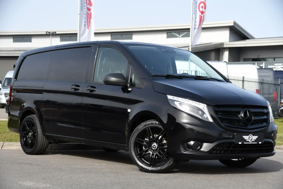 116 CDI L2 Black Edition Camera, Cruise, LED, 164pk, Trekhaak, Leder, Multimedia, Automaat, Sensoren, Uniek!