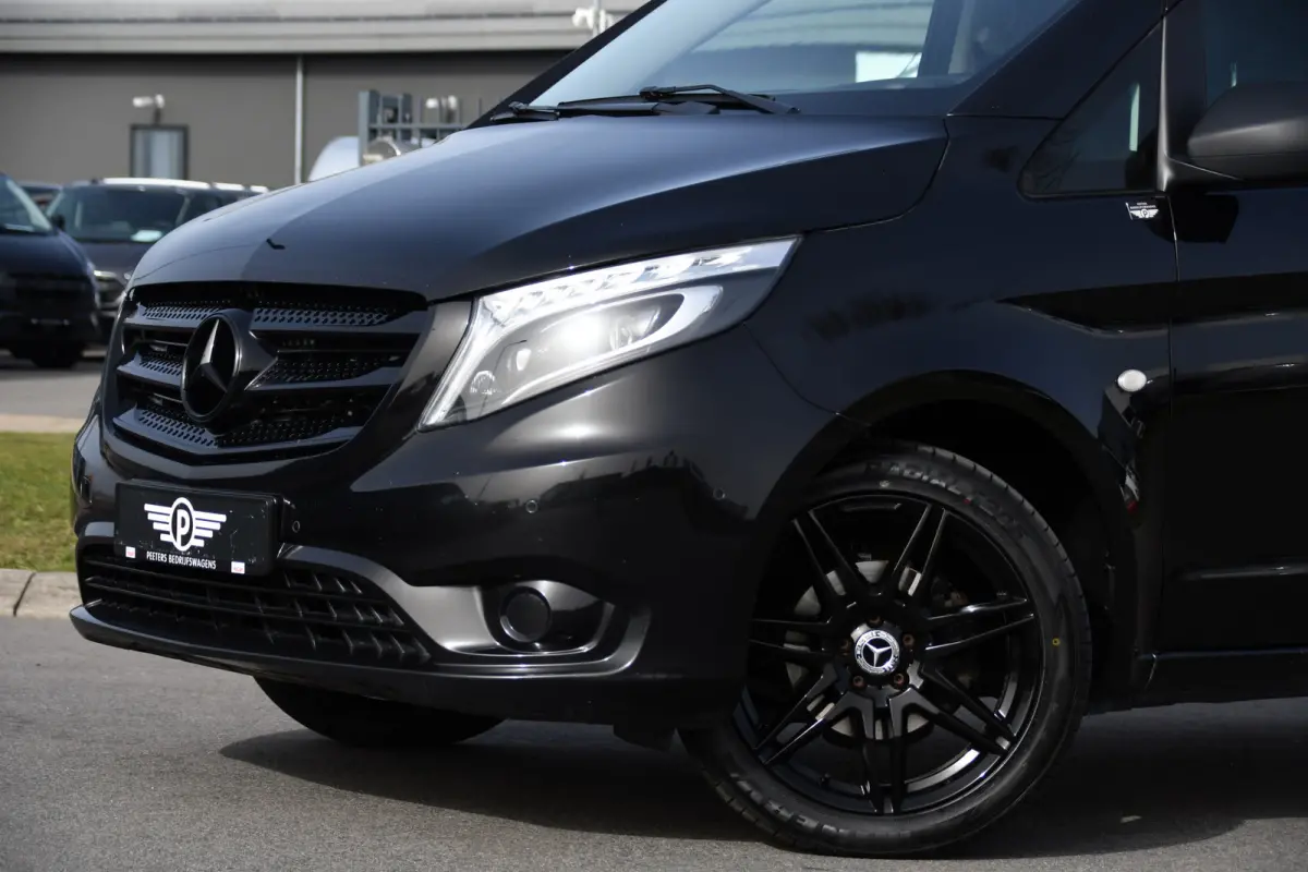 116 CDI L2 Black Edition Camera, Cruise, LED, 164pk, Trekhaak, Leder, Multimedia, Automaat, Sensoren, Uniek!