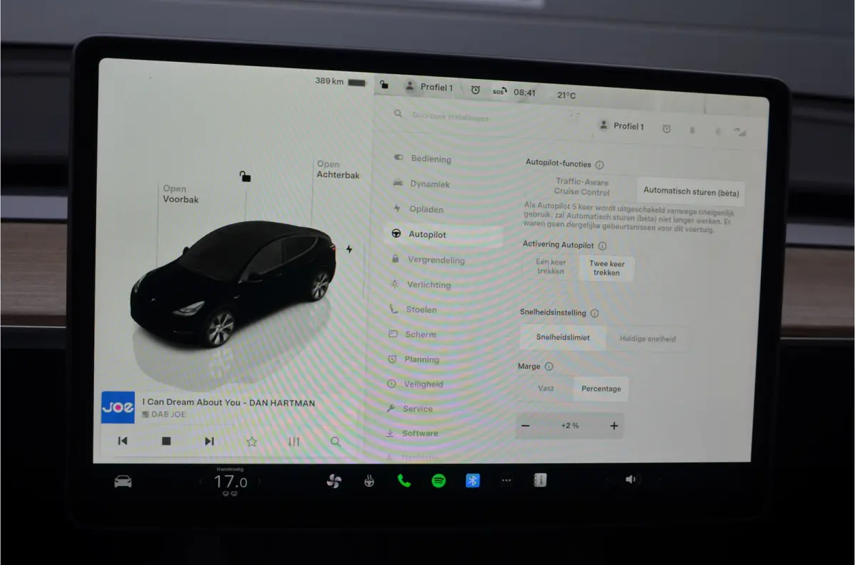 RWD 58 kWh AutoPilot4.0, FSD 99,- p/mnd