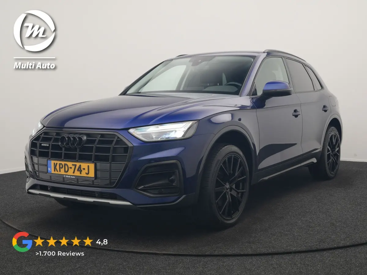 50 TFSI e quattro Advanced edition PHEV 300pk Dealer O.H | Adaptive Cruise | Camera | BLIS | Apple Carplay | Alcantara Sportstoelen Verwarmd | Sfeerverlichting | Navigatie | Virtual | DAB | 