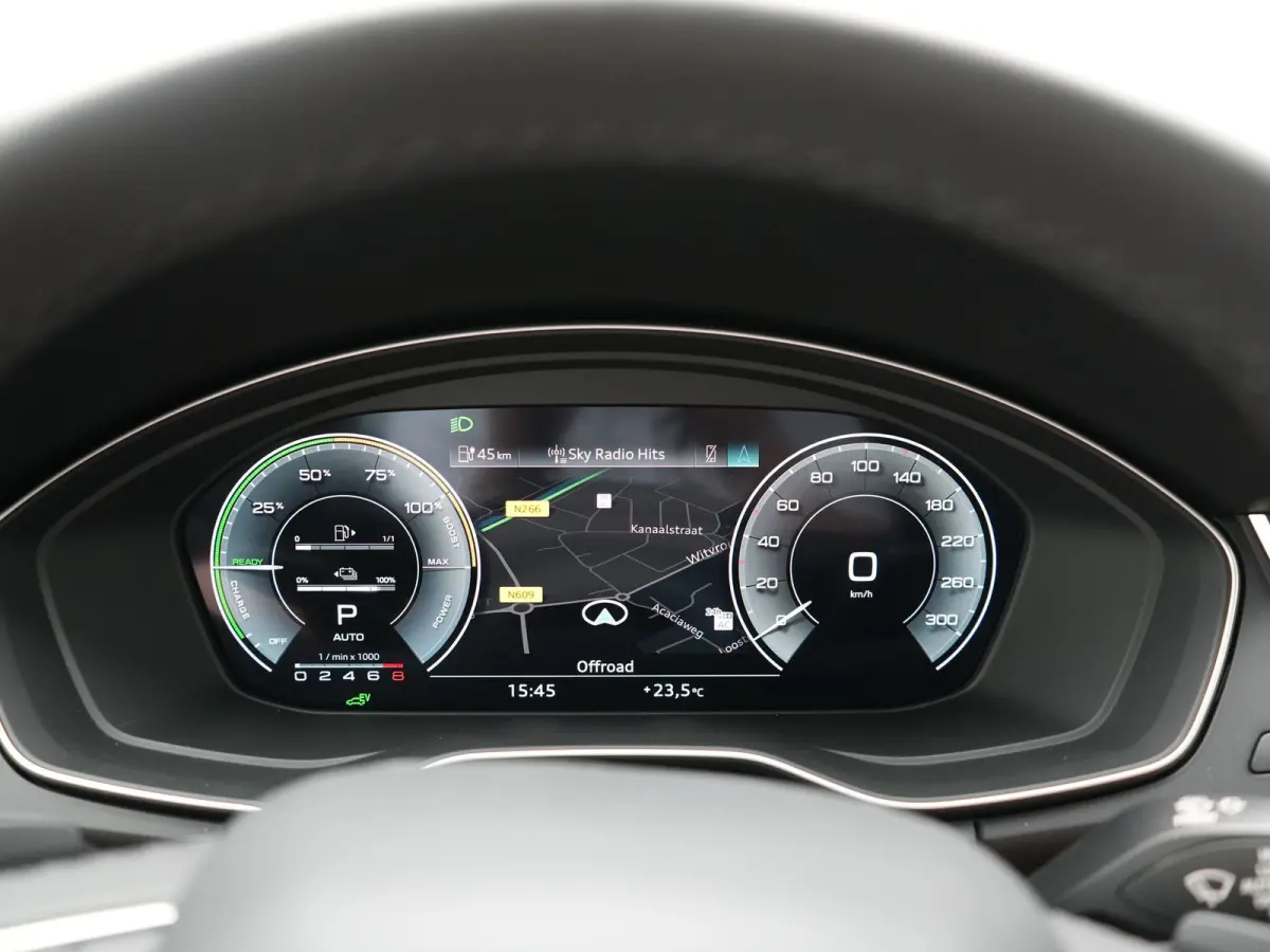 50 TFSI e quattro Advanced edition PHEV 300pk Dealer O.H | Adaptive Cruise | Camera | BLIS | Apple Carplay | Alcantara Sportstoelen Verwarmd | Sfeerverlichting | Navigatie | Virtual | DAB | 