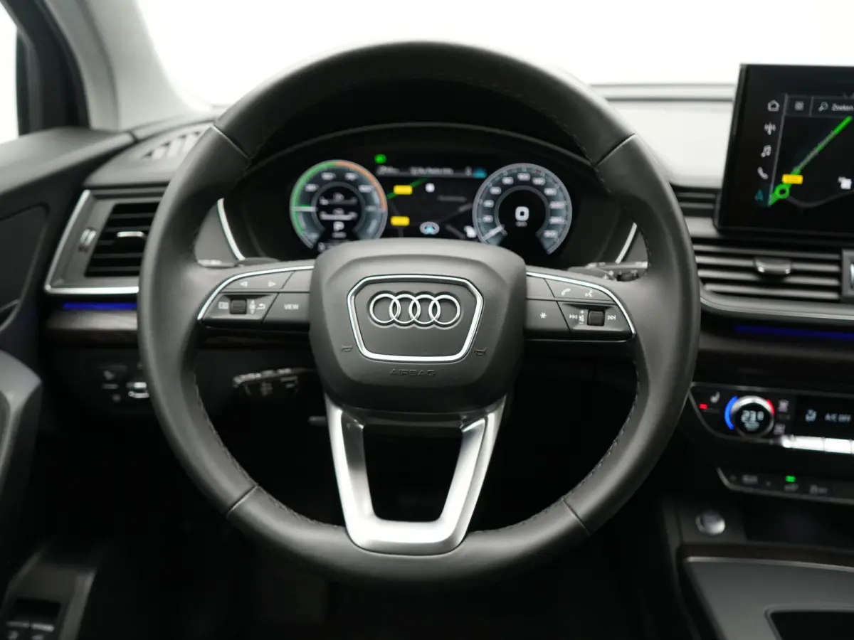 50 TFSI e quattro Advanced edition PHEV 300pk Dealer O.H | Adaptive Cruise | Camera | BLIS | Apple Carplay | Alcantara Sportstoelen Verwarmd | Sfeerverlichting | Navigatie | Virtual | DAB | 