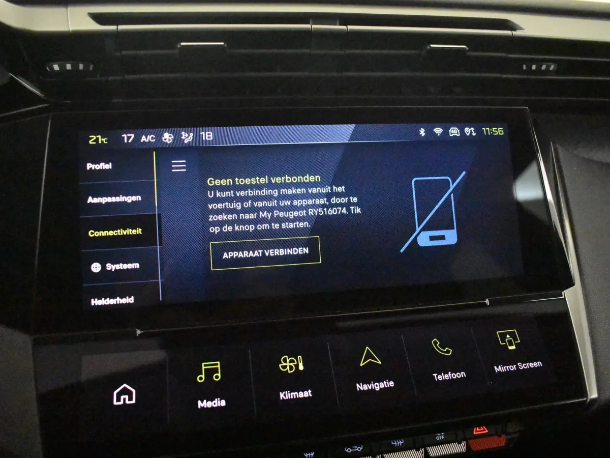 Allure EV 54 kWh | 1e eigenaar | Apple carplay | Achteruitrijcamera | Keyless | Navigatie | SToel/stuurverw | Cruise control adapt | Climate control | LED |DAB | 18"LMV