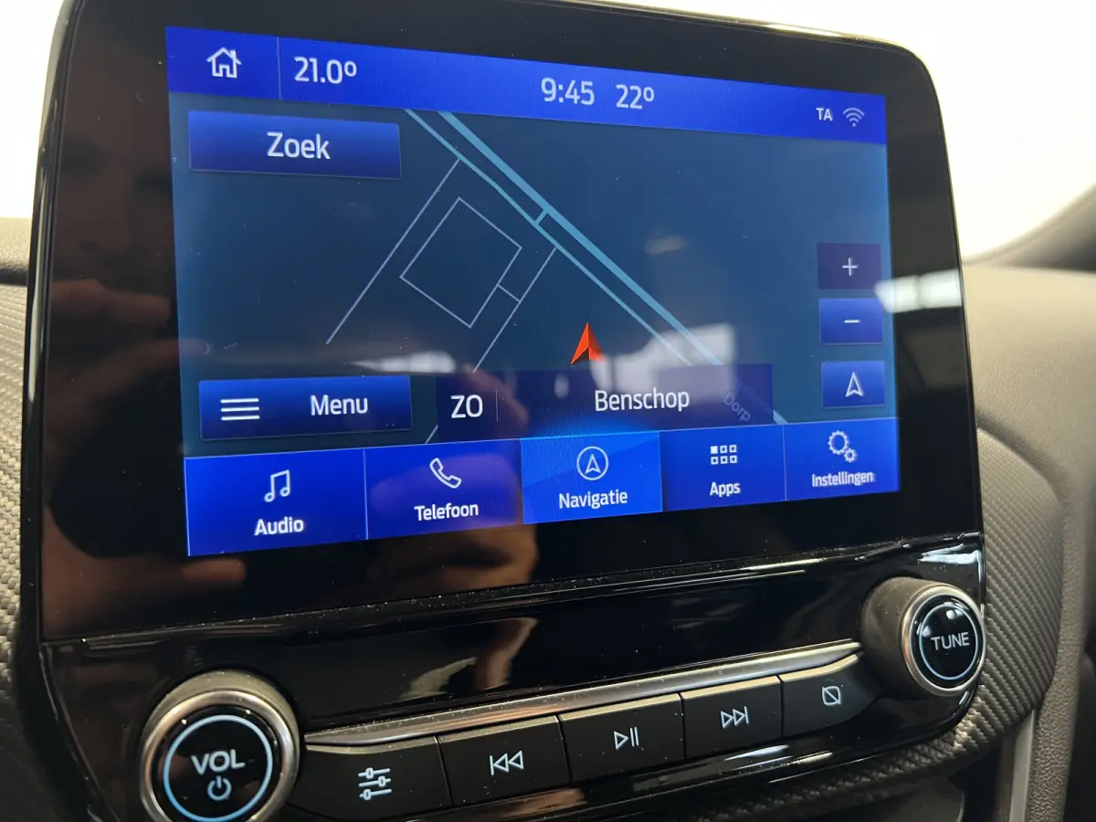 1.0 EcoBoost ST-Line X | Navigatie/Android/Apple Carplay | LM Velgen 18" | Cruise Control | Airco | LED Koplampen | Lederen/Stoffen Bekleding |