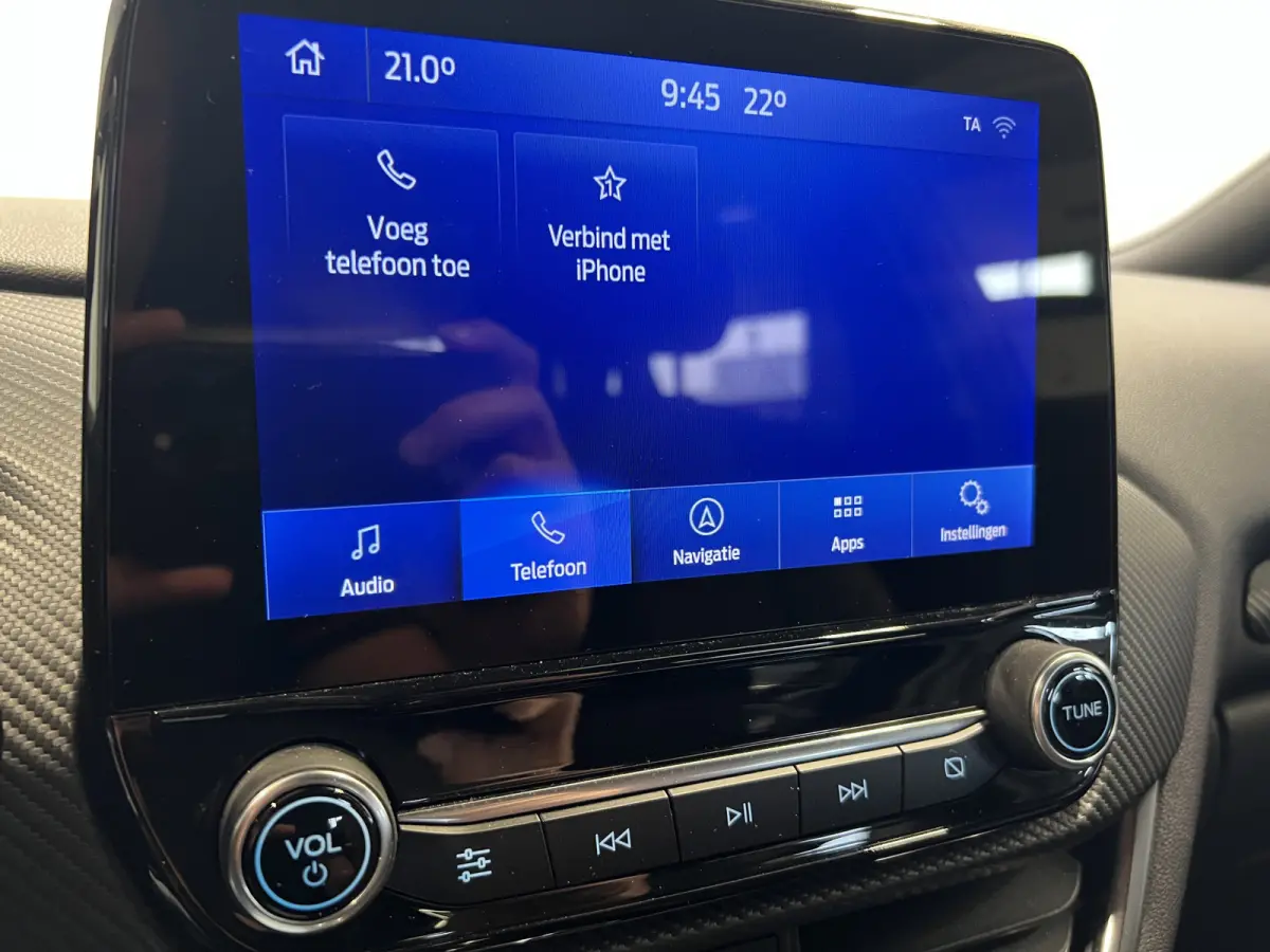 1.0 EcoBoost ST-Line X | Navigatie/Android/Apple Carplay | LM Velgen 18" | Cruise Control | Airco | LED Koplampen | Lederen/Stoffen Bekleding |