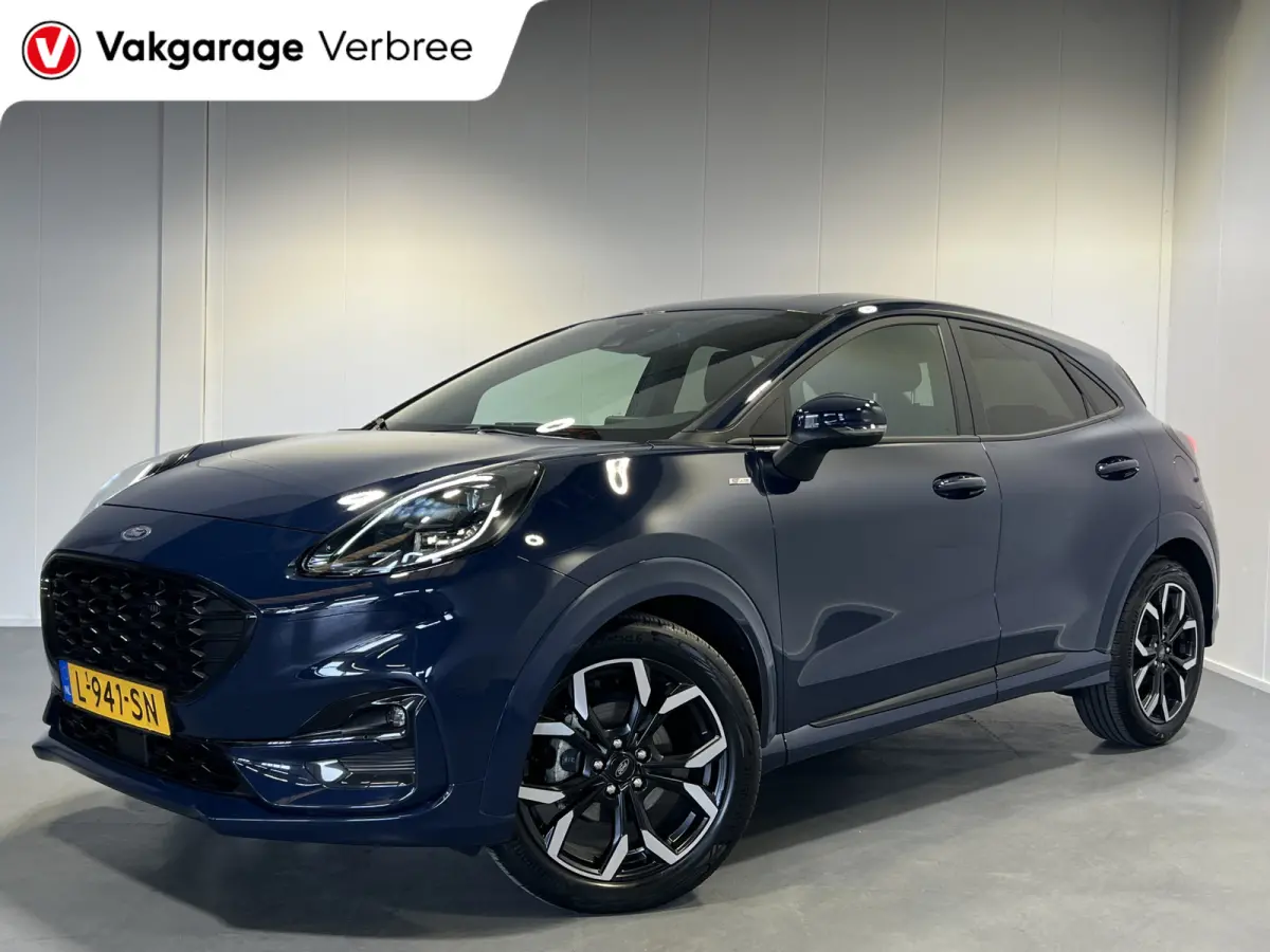 1.0 EcoBoost ST-Line X | Navigatie/Android/Apple Carplay | LM Velgen 18" | Cruise Control | Airco | LED Koplampen | Lederen/Stoffen Bekleding |