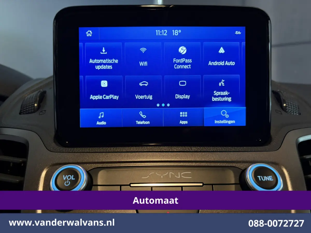 1.5 EcoBlue 100pk Automaat L2H1 inrichting Euro6 Airco | Camera | Cruisecontrol | Trekhaak Parkeersensoren, Apple Carplay