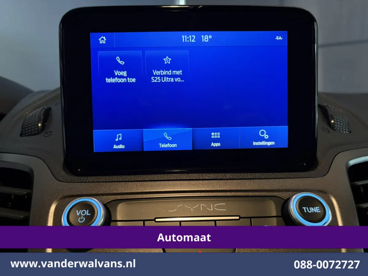 1.5 EcoBlue 100pk Automaat L2H1 inrichting Euro6 Airco | Camera | Cruisecontrol | Trekhaak Parkeersensoren, Apple Carplay