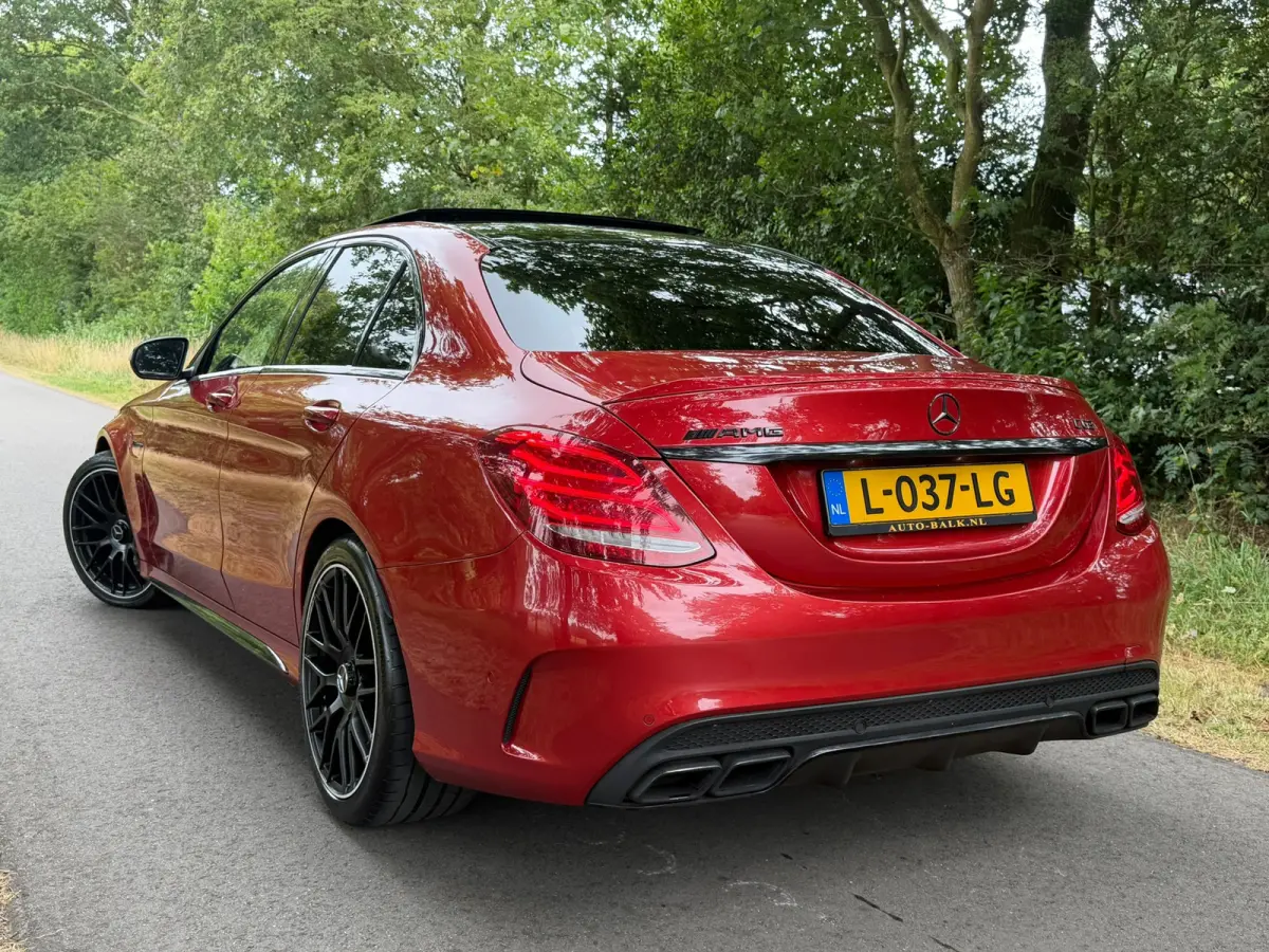| AMG C63 / Pano / Schaalstoelen / Burmester / Sfeer verl / Carbon / Camera
