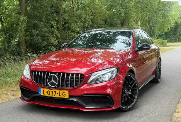 | AMG C63 / Pano / Schaalstoelen / Burmester / Sfeer verl / Carbon / Camera