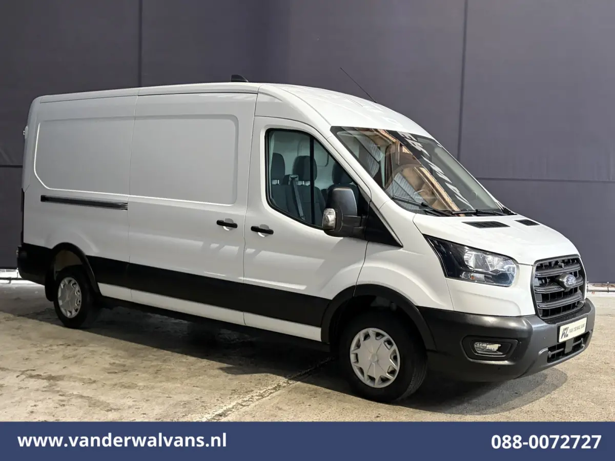 2.0 TDCI 130pk L3H2 Euro6 Airco | Cruisecontrol | Camera | PDC V+A Parkeersensoren, Verwarmde voorruit, Bijrijdersbank, Bluetooth-Telefonie