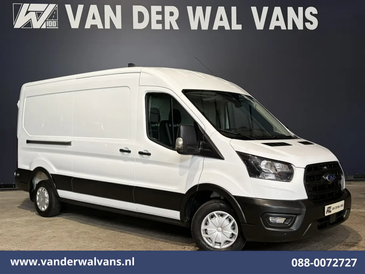 2.0 TDCI 130pk L3H2 Euro6 Airco | Cruisecontrol | Camera | PDC V+A Parkeersensoren, Verwarmde voorruit, Bijrijdersbank, Bluetooth-Telefonie