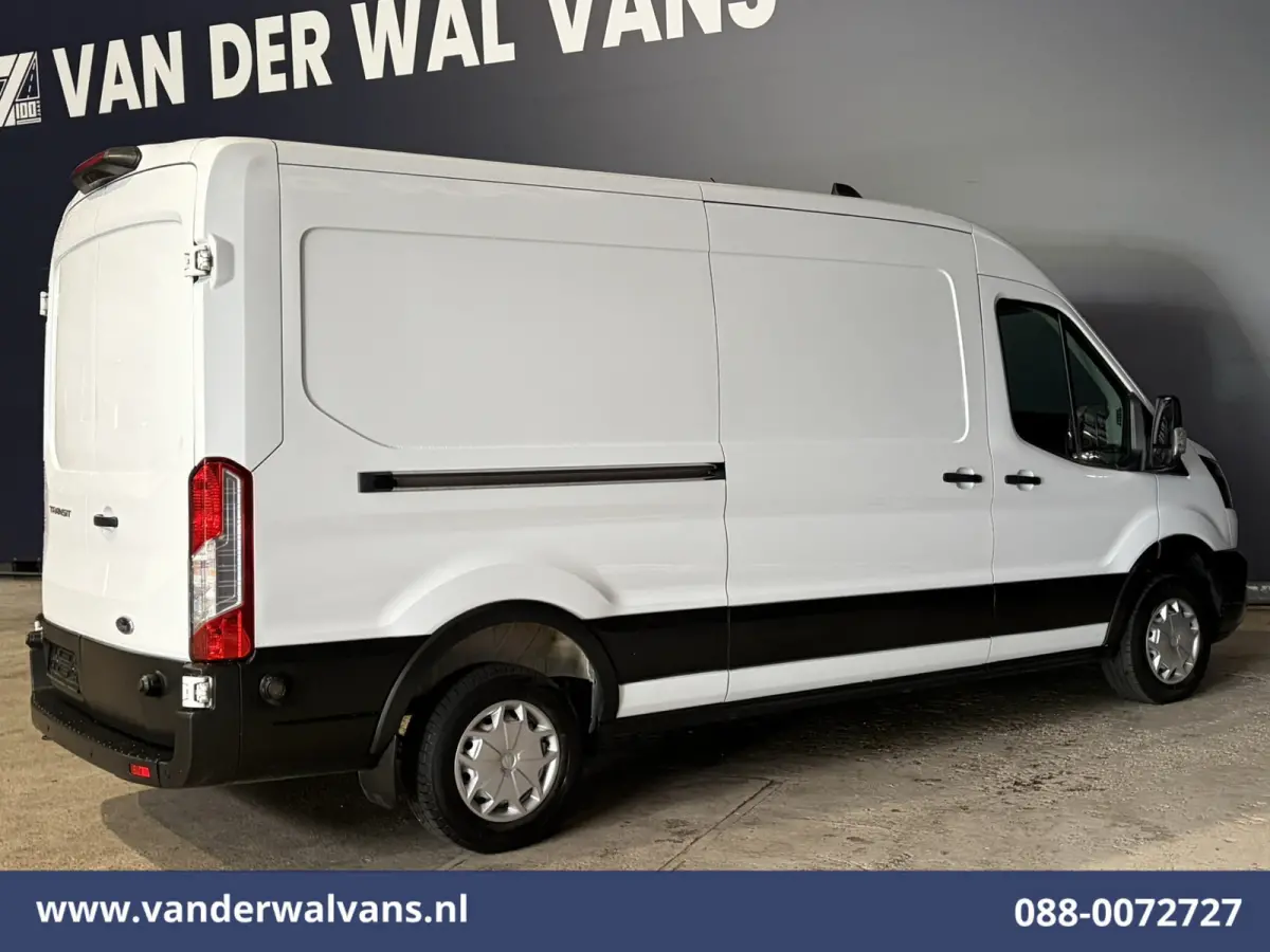 2.0 TDCI 130pk L3H2 Euro6 Airco | Cruisecontrol | Camera | PDC V+A Parkeersensoren, Verwarmde voorruit, Bijrijdersbank, Bluetooth-Telefonie