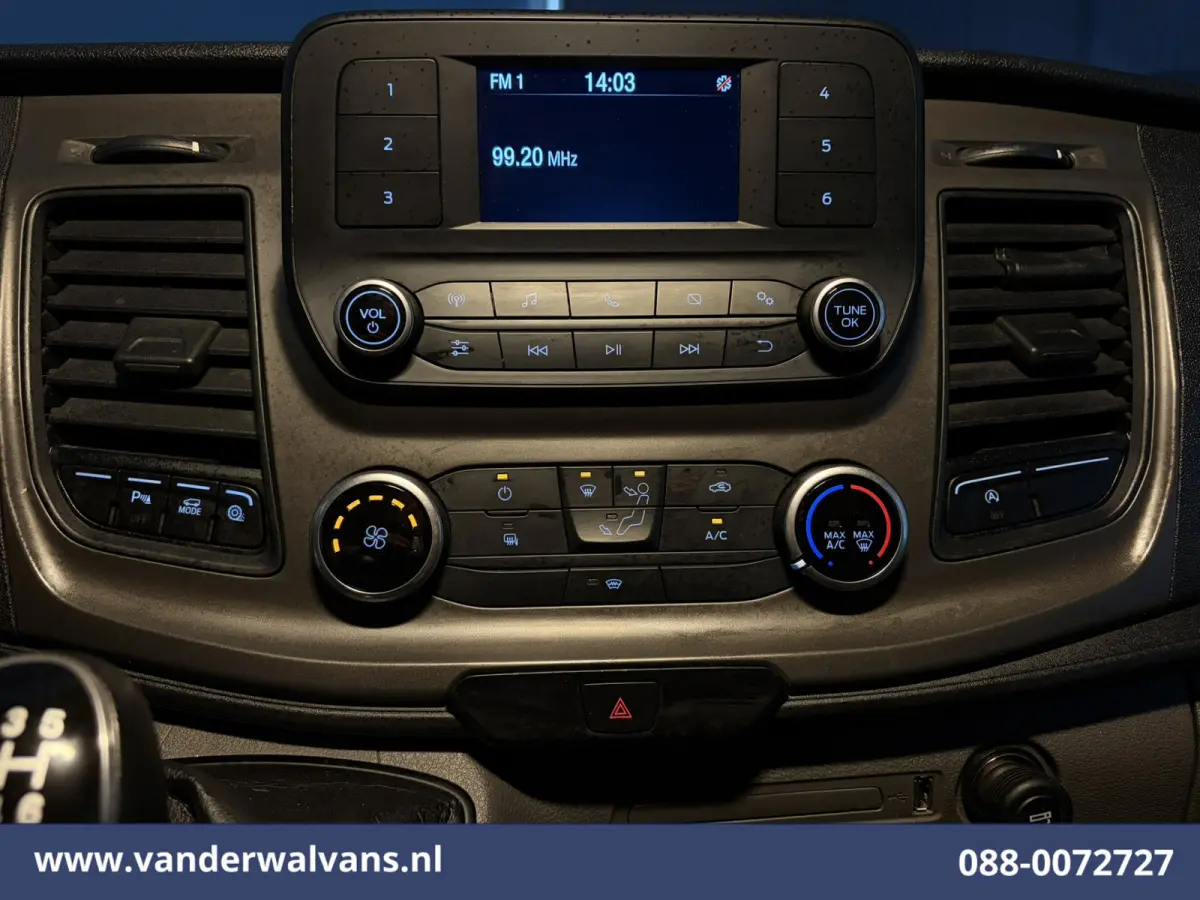 2.0 TDCI 130pk L3H2 Euro6 Airco | Cruisecontrol | Camera | Parkeersensoren Verwarmde voorruit, Bijrijdersbank