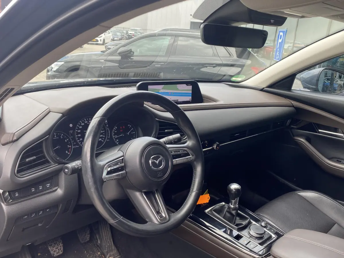 2.0 e-SkyActiv-X M Hybrid Luxury | TREKHAAK | LEDER | MEMORYSTOELEN | HEAD UP DISPLAY | BOSE | STOELVERWARMING | CAMERA | NAVIGATIE | LMV | ADAPTIEF CRUISECONTROL |