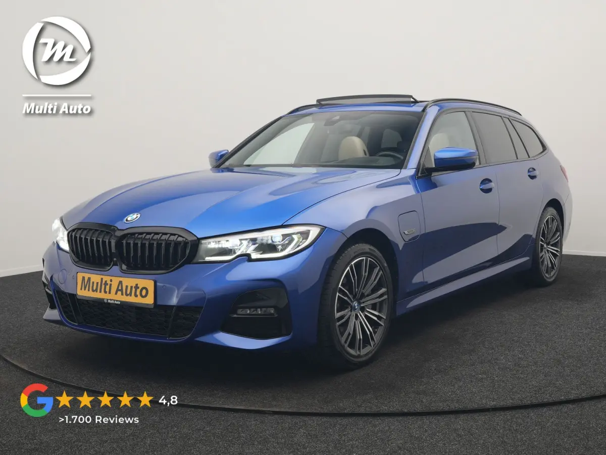 330e xDrive M Sport PHEV 293pk Dealer O.H | Panodak | Head Up | Camera | Laser LED | Lederen Sportstoelen Memory & Verwarmd | Keyless | Cruise Control | BLIS | Apple Carplay | Virtual | Navi