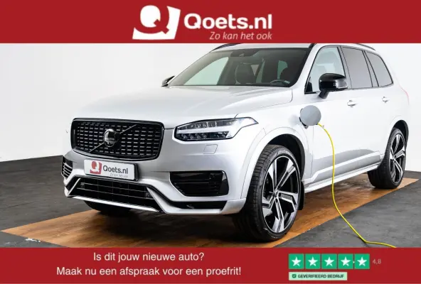2.0 T8 Recharge AWD R-Design Panoramadak - Trekhaak - B&W - Luchtvering - Head up - achterbank verwarmd - Visual Park Assist - Parkeerverwarming met timer - Verwarmbaar stuurwiel -