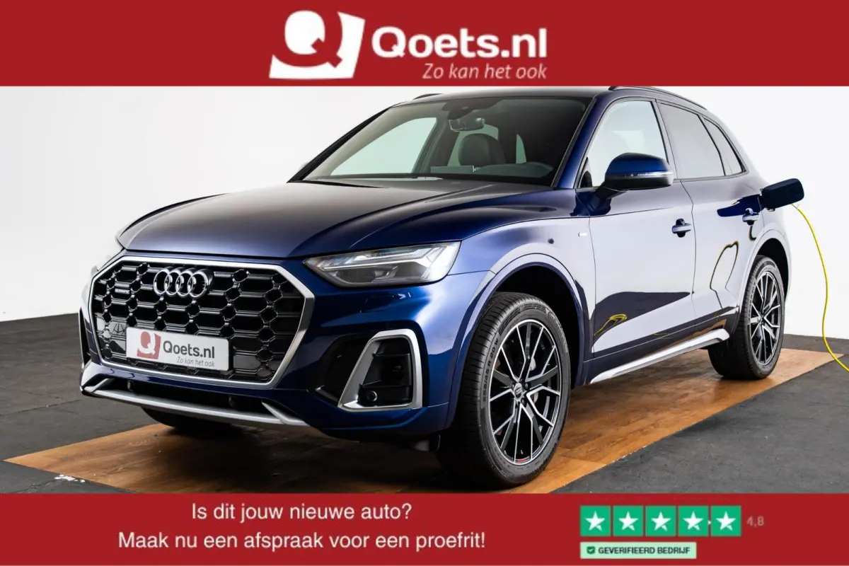 50 TFSI e S edition Trekhaak - Privacy glas - Interieurvoorverwarming - Audi soundsystem - Achterbank plus - Sportstoelen vóór - Lendensteunen vóór, elektrisch verstelbaar - Cruise contr