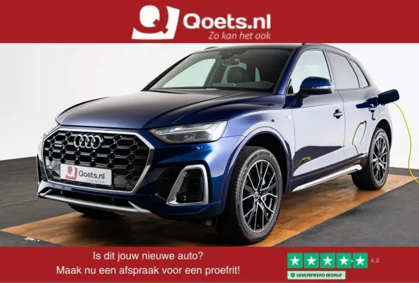 50 TFSI e S edition Trekhaak - Privacy glas - Interieurvoorverwarming - Audi soundsystem - Achterbank plus - Sportstoelen vóór - Lendensteunen vóór, elektrisch verstelbaar - Cruise contr
