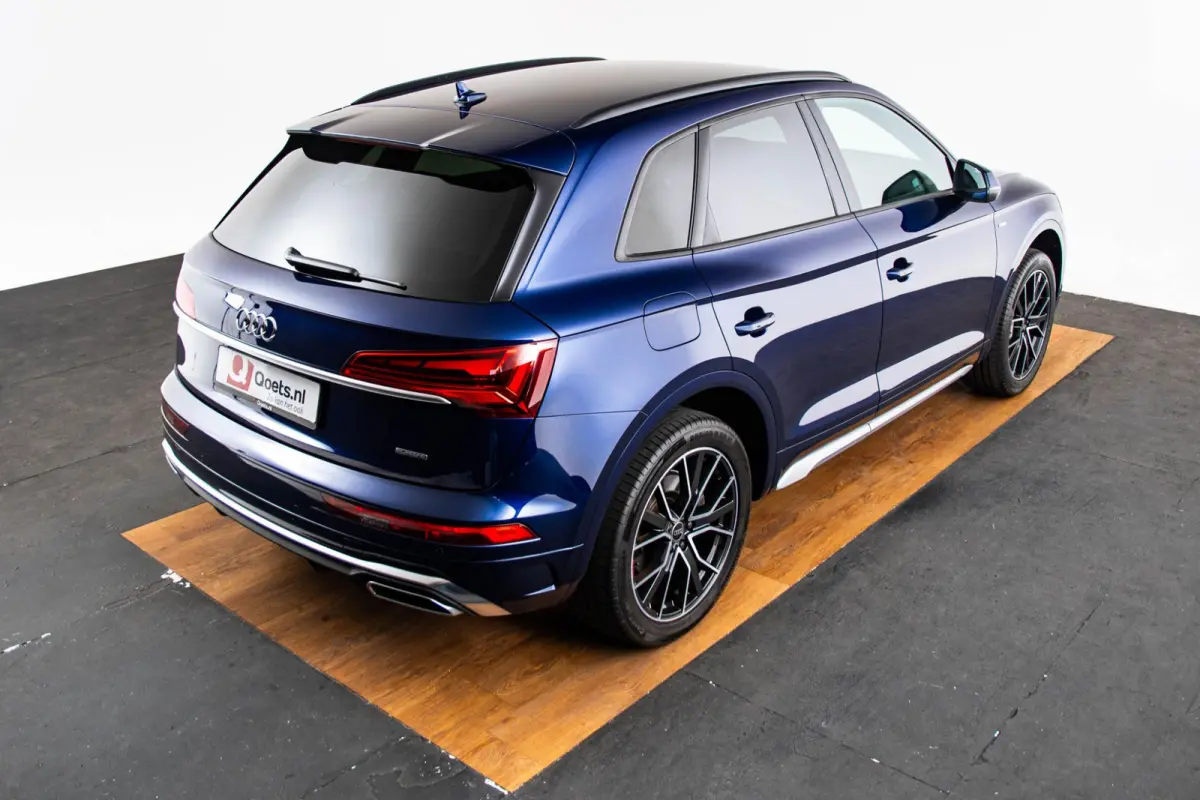 50 TFSI e S edition Trekhaak - Privacy glas - Interieurvoorverwarming - Audi soundsystem - Achterbank plus - Sportstoelen vóór - Lendensteunen vóór, elektrisch verstelbaar - Cruise contr
