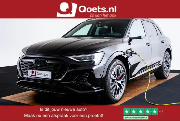 55 quattro S Edition 115 kWh Panoramadak - Adaptieve Cruise Control - Audi virtual mirrors - Stoelverwarming vóór - Elektrisch verstelbaar stuurwiel - Uitgebreide interieurvoorverwarming -