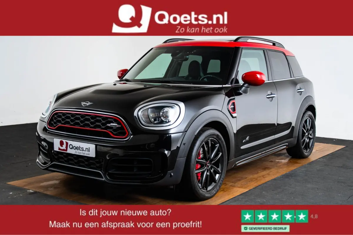 John Cooper Works ALL4 Chili Panoramadak - Head-up - Adaptive Cruise Control - Harman Kardon - Camera - Stoelverwarming - Navigatiesysteem - Park Assistant