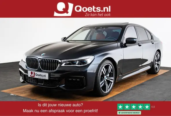 750i xDrive High Executive M Sport - schuif/kanteldak - Head up - stoelverwarming/massage/ventilatie voor en achter - Harman kardon - Surround View - BMW Laserlight - Comfort Access - Soft c