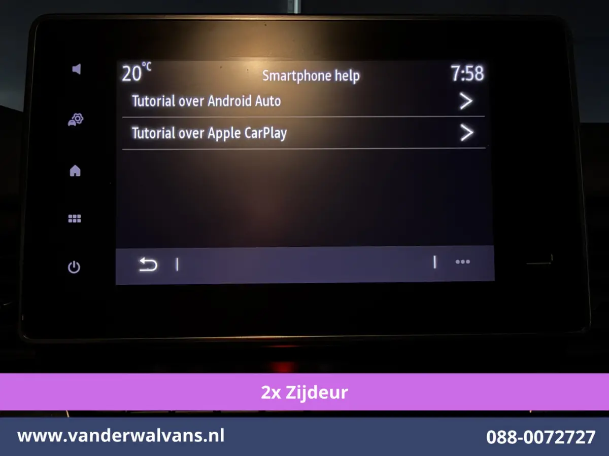 2.0 dCi 131pk L2H1 Euro6 Airco | 2x zijdeur | LED | Apple Carplay | Cruisecontrol Android Auto, Parkeersensoren, Bijrijdersbank
