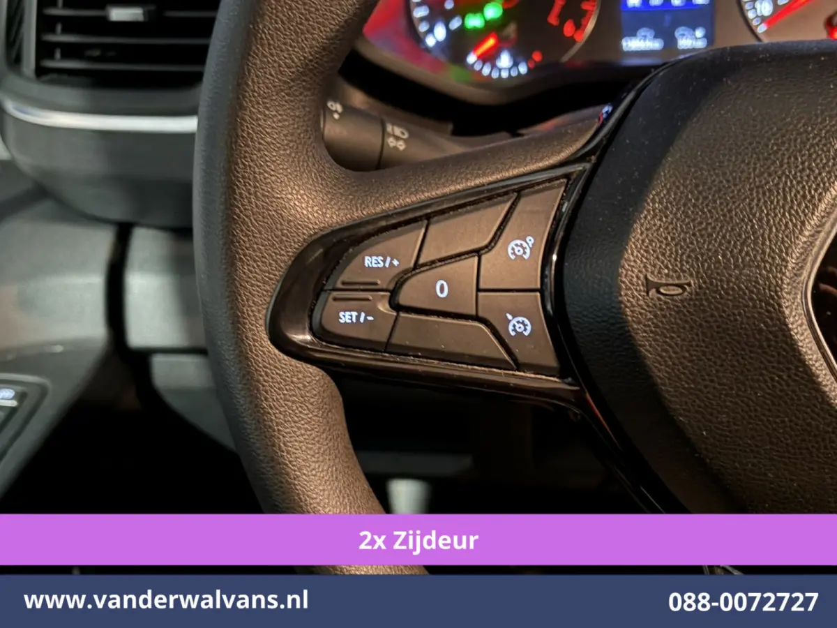 2.0 dCi 131pk L2H1 Euro6 Airco | 2x zijdeur | LED | Apple Carplay | Cruisecontrol Android Auto, Parkeersensoren, Bijrijdersbank