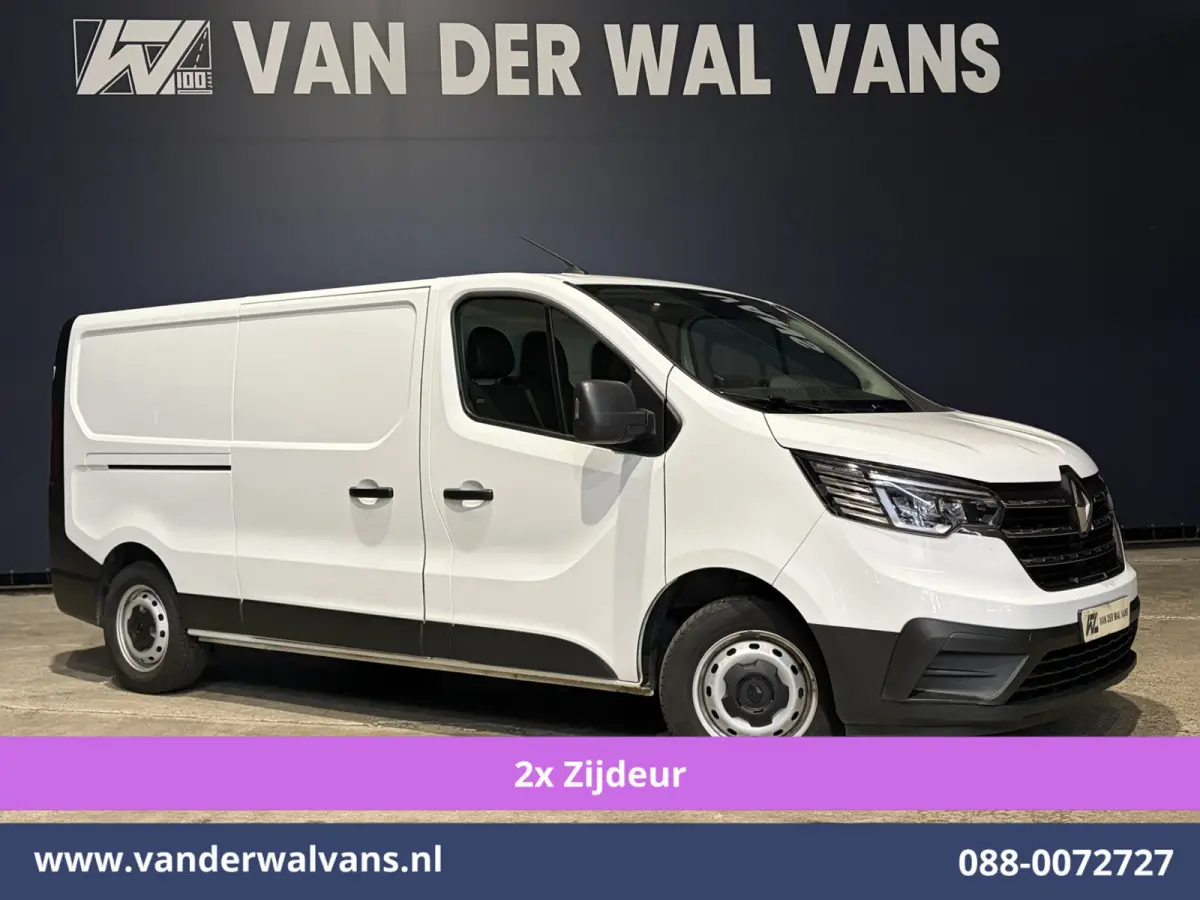 2.0 dCi 131pk L2H1 Euro6 Airco | 2x zijdeur | LED | Apple Carplay | Cruisecontrol Android Auto, Parkeersensoren, Bijrijdersbank