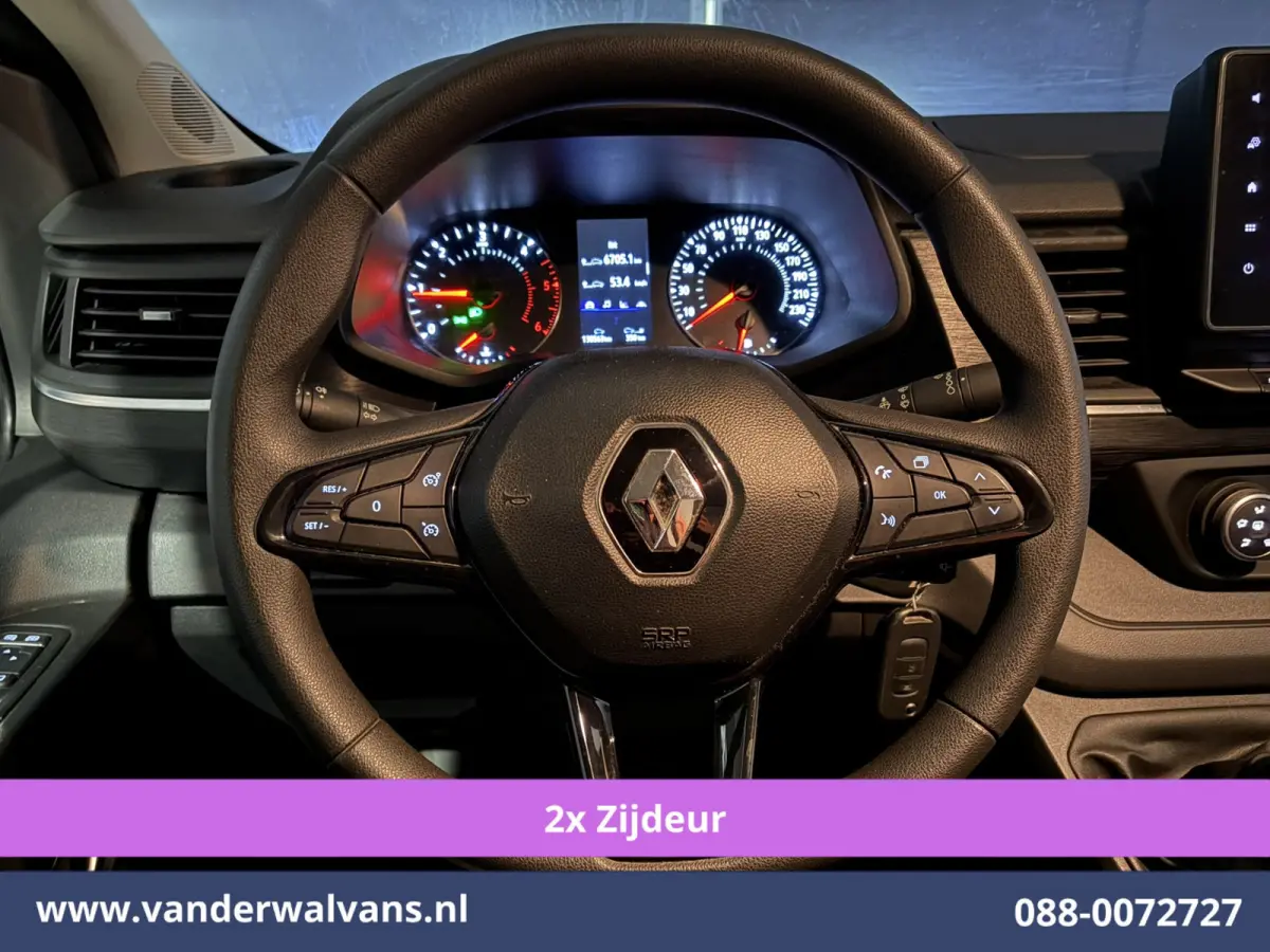 2.0 dCi 131pk L2H1 Euro6 Airco | 2x zijdeur | LED | Apple Carplay | Cruisecontrol Android Auto, Parkeersensoren, Bijrijdersbank